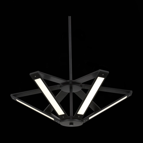 SL843.402.06 Светильник потолочный ST-Luce Черный анодированный/Белый LED 6*8W 4000K PIALETO фото в интернет магазине Супермаркет света