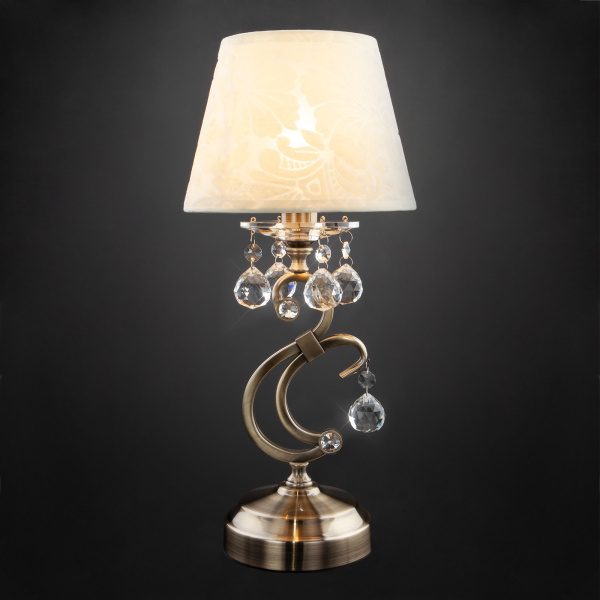 Классическая настольная лампа 1448/1T античная бронза фото в интернет магазине Супермаркет света