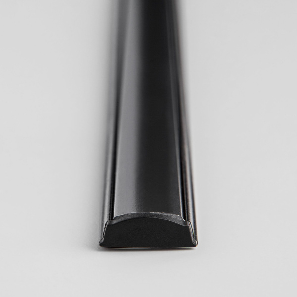 Гибкий алюминиевый профиль черный/черный для светодиодной ленты LL-2-ALP012 фото в интернет магазине Супермаркет света