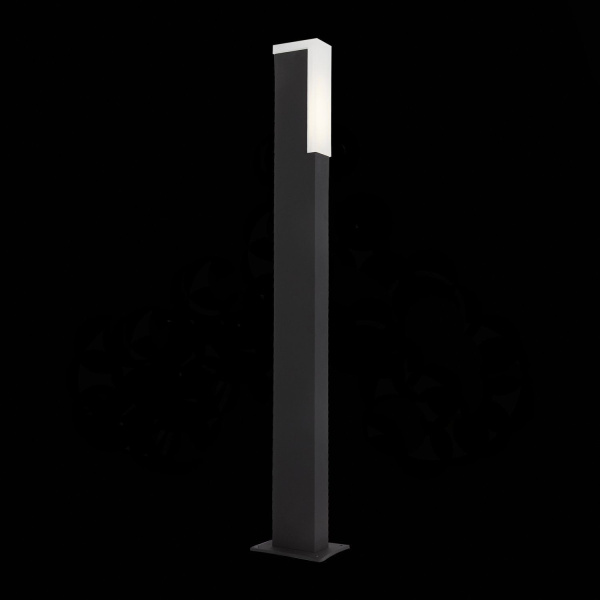 SL096.445.02 Светильник уличный наземный ST-Luce Черный/Белый LED 1*6W 4000K POSTO фото в интернет магазине Супермаркет света