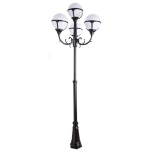 Парковые светильники arte lamp a1497pa-4bk