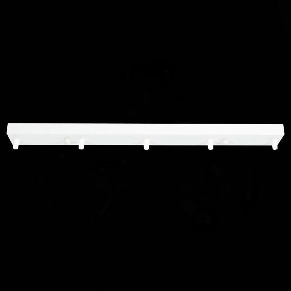 SL001.513.05 Потолочное крепление на 5 ламп (прямоугольное) ST-Luce Белый SL001 фото в интернет магазине Супермаркет света
