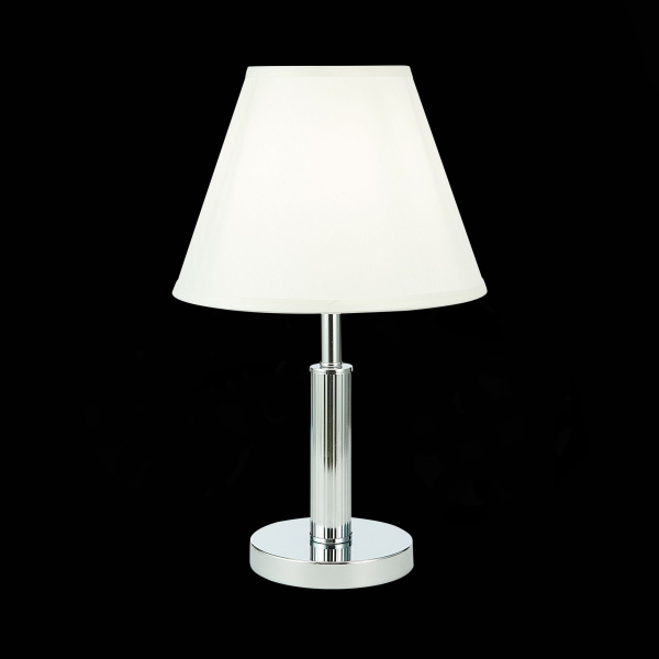 SLE111304-01 Прикроватная лампа Хром/Белый E14 1*40W MONZA фото в интернет магазине Супермаркет света