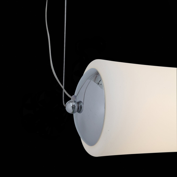 SL807.503.02 Светильник подвесной ST-Luce Хром/Белый LED 2*24W 3000K BAMBU фото в интернет магазине Супермаркет света