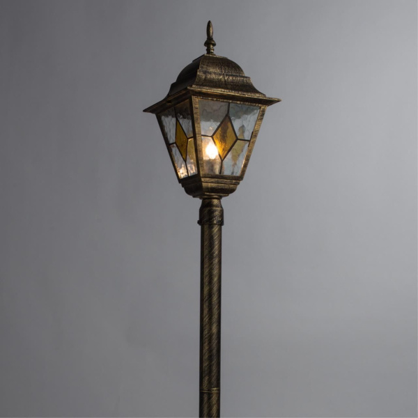 Парковые светильники arte lamp a1016pa-1bn фото в интернет магазине Супермаркет света
