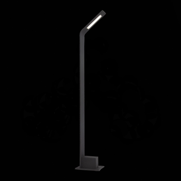 SL094.445.01 Светильник уличный наземный ST-Luce Черный/Черный LED 1*6W 4000K ANSA фото в интернет магазине Супермаркет света