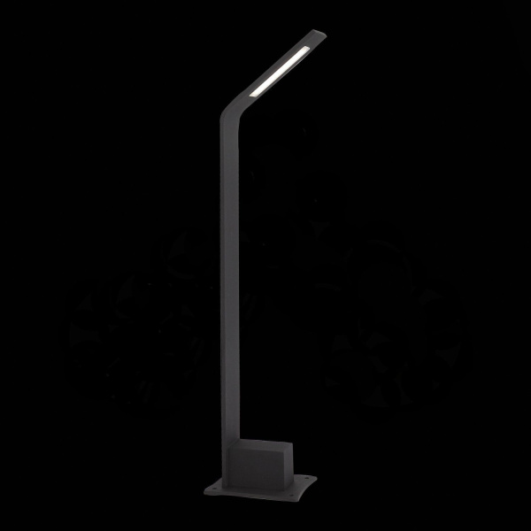 SL094.405.01 Светильник уличный наземный ST-Luce Черный/Черный LED 1*6W 4000K ANSA фото в интернет магазине Супермаркет света