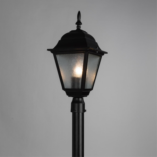 Парковые светильники arte lamp a1016pa-1bk фото в интернет магазине Супермаркет света