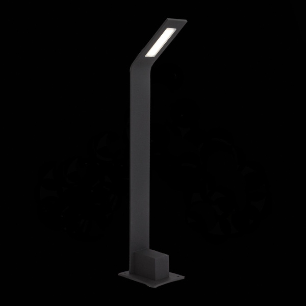 SL094.405.01 Светильник уличный наземный ST-Luce Черный/Черный LED 1*6W 4000K ANSA фото в интернет магазине Супермаркет света