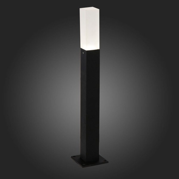SL101.405.01 Светильник уличный наземный ST-Luce Черный/Белый LED 1*3W 4000K VIVO фото в интернет магазине Супермаркет света