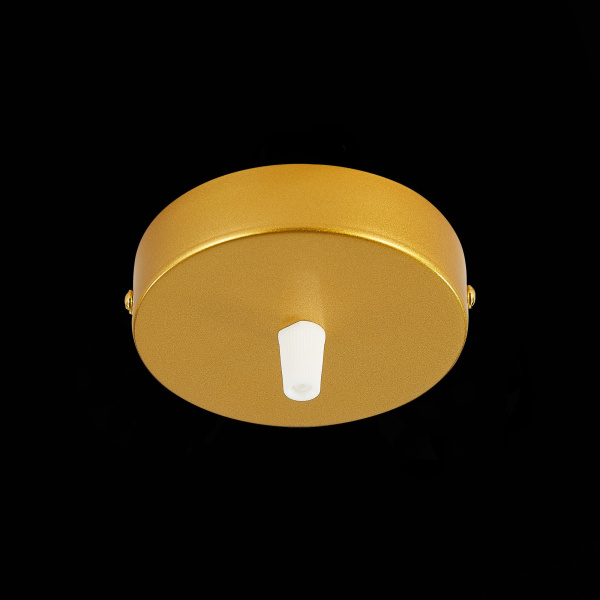 SL001.203.01 Потолочное крепление на одну лампу (круглое) ST-Luce Золотистый SL001 фото в интернет магазине Супермаркет света