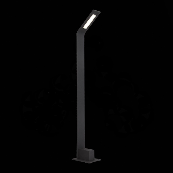 SL094.445.01 Светильник уличный наземный ST-Luce Черный/Черный LED 1*6W 4000K ANSA фото в интернет магазине Супермаркет света